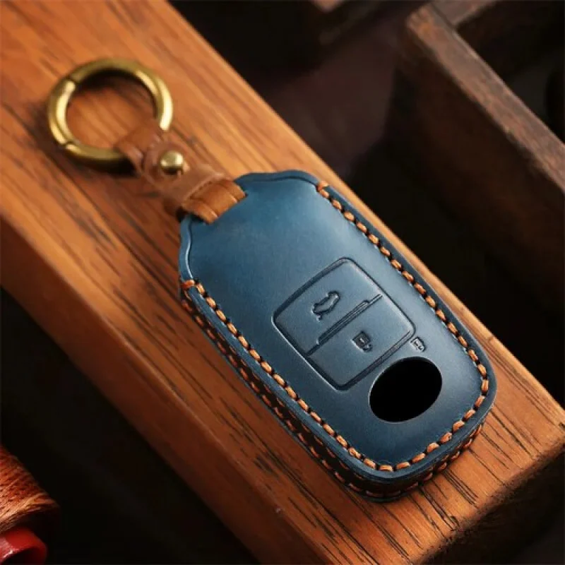 

Кожаный чехол для автомобильного ключа A +, умный защитный чехол без ключа для Daihatsu Tanto Rocky