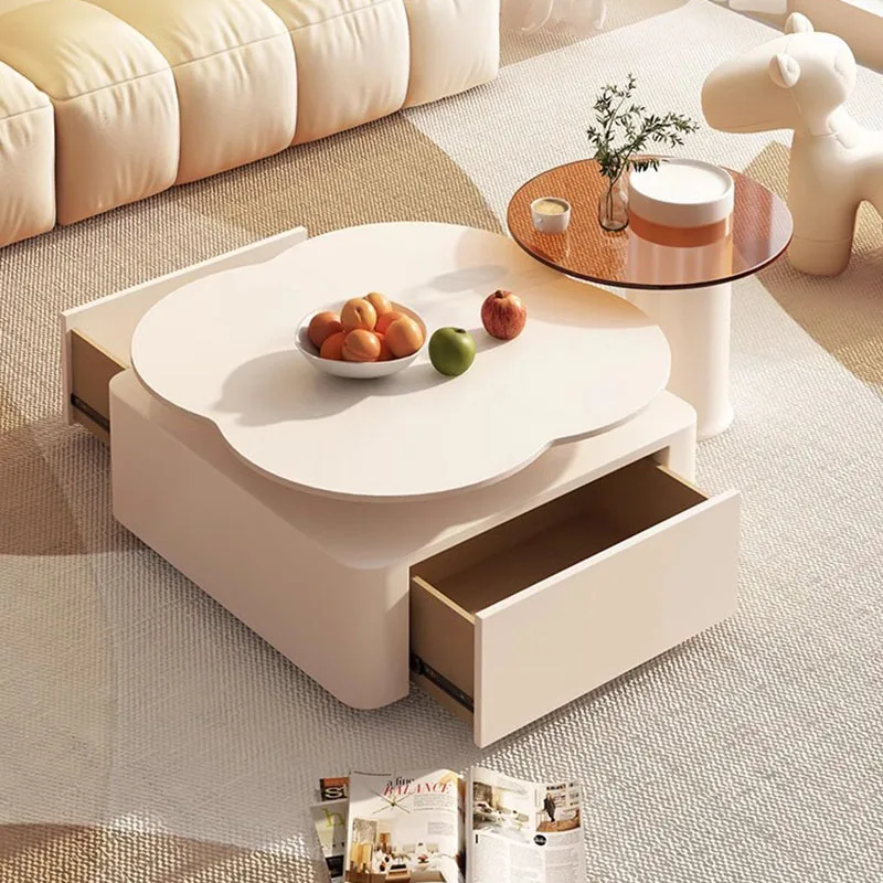 

Bedroom Luxury Coffee Table Trau Nordic Storage Kawaii Modern Tea Table Living Room Floor Couchtisch Wohnzimmer Home Furniture