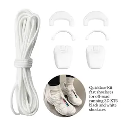 No tie Shoe laces Round Tennis Laces Without ties Adult Kids Quality Running Sneakers Shoelaces For Salomon