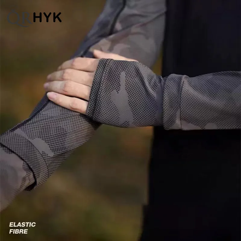 

Unisex Cycling Arm Sleeves Sun UV Protection Ice Cool Anti-UV Sunscreen Running Cycling Summer Outdoor Sleeves
