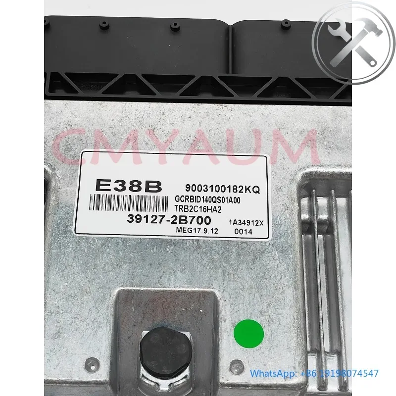 

39127-2B700 E38B ECU Engine Control Unit MEG17.9.12 For Accent