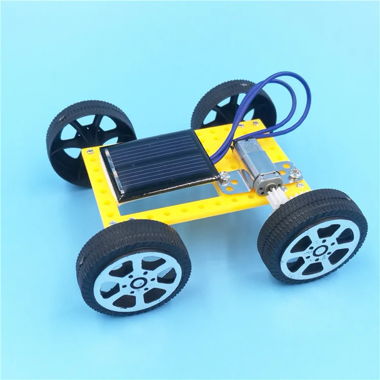Neue Mini Solar Auto DIY Technologie Kleine Produktion Erfindung Student Stem Wissenschaft Experimentelle Spielzeug Großhandel