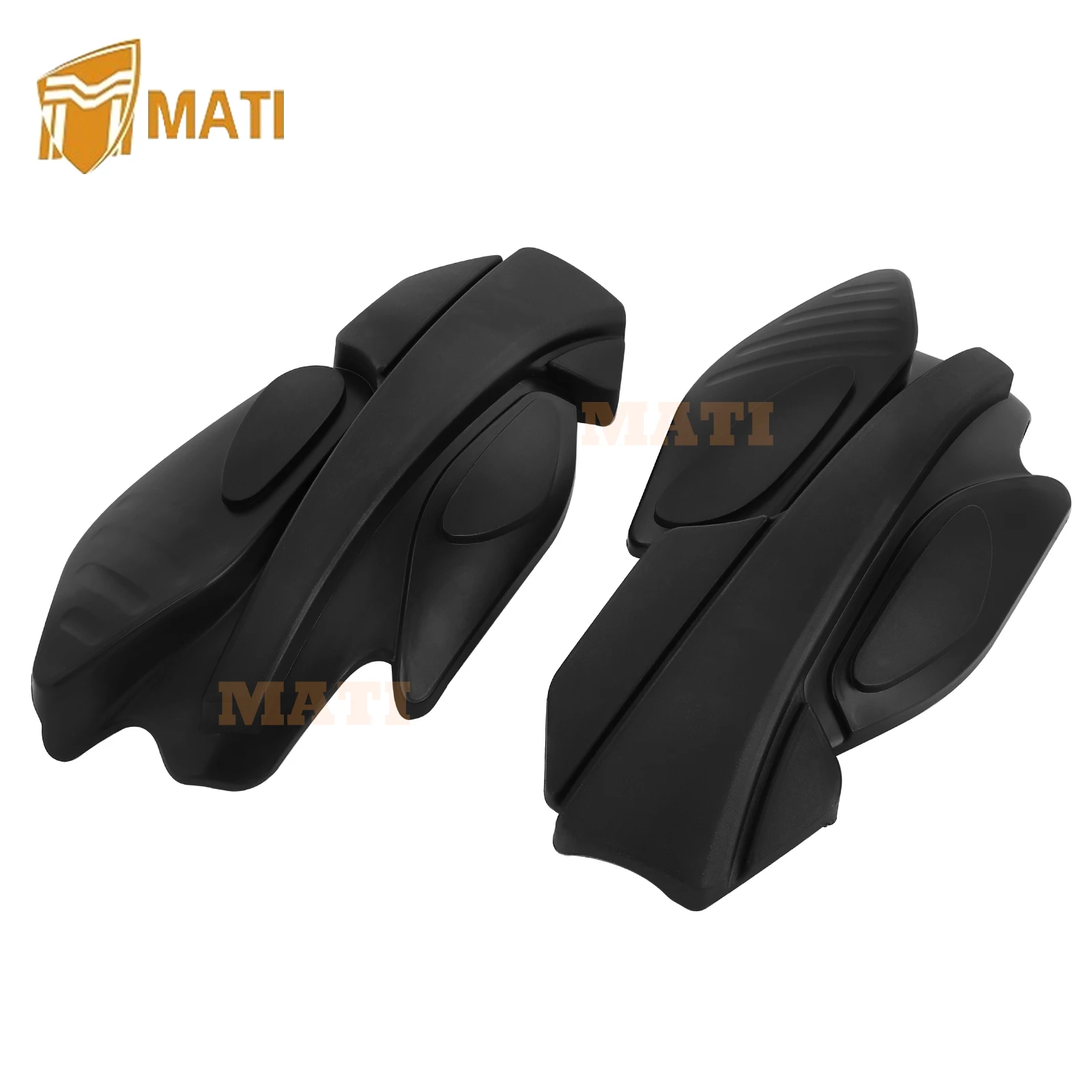 M MATI Black Hand/Wind Guard Kit for Snowmobile Switchback Assault 800 600 Rush 800/600 Pro R RMK 800 600 2876846 2879380 image 3