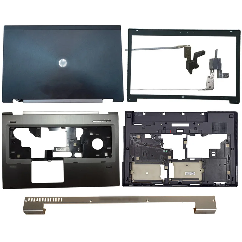 

NEW For HP EliteBook 8760W 8770W Laptop LCD Back Cover/Front Bezel/Hinge/Palmrest/Bottom Case 652535-001 652536-001 6070B0483701