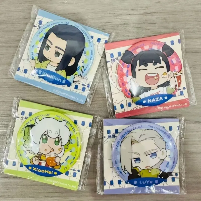 Nueva leyenda de LUOXIAOHEI Wuxian, insignia creativa de dibujos animados, accesorios, regalos decorativos de alto valor para mochila para niños y niñas