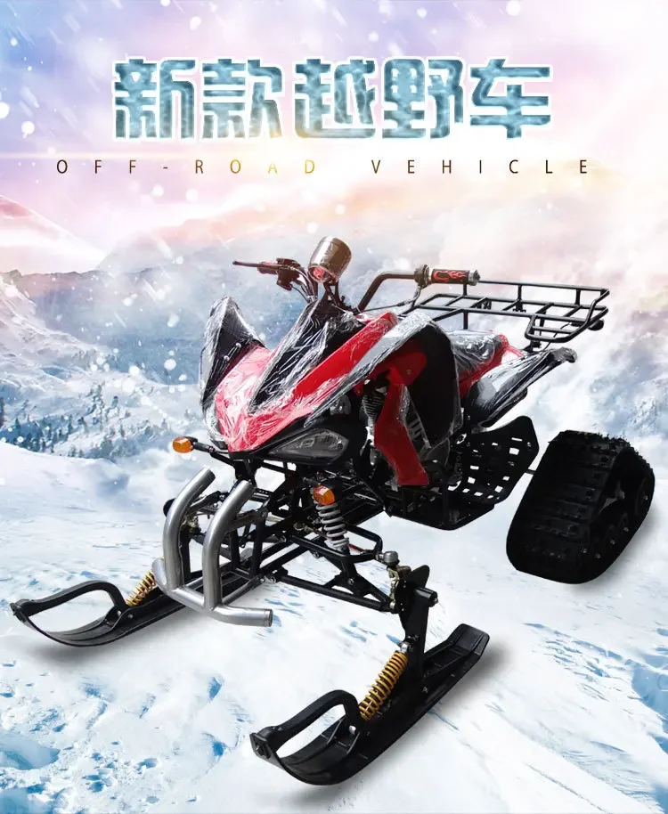 Quad Snowmobile rastreado