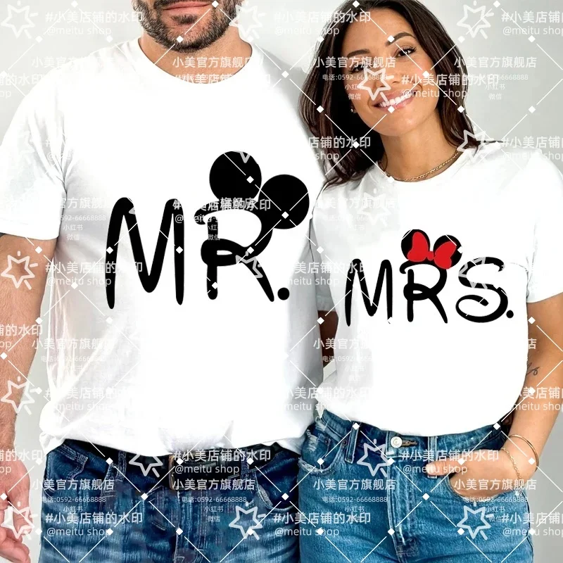 Family Print Tops, Men's and Women's Parent-child Outfits, Universal Fashion Short-sleeved T-shirts, Outdoor Casual