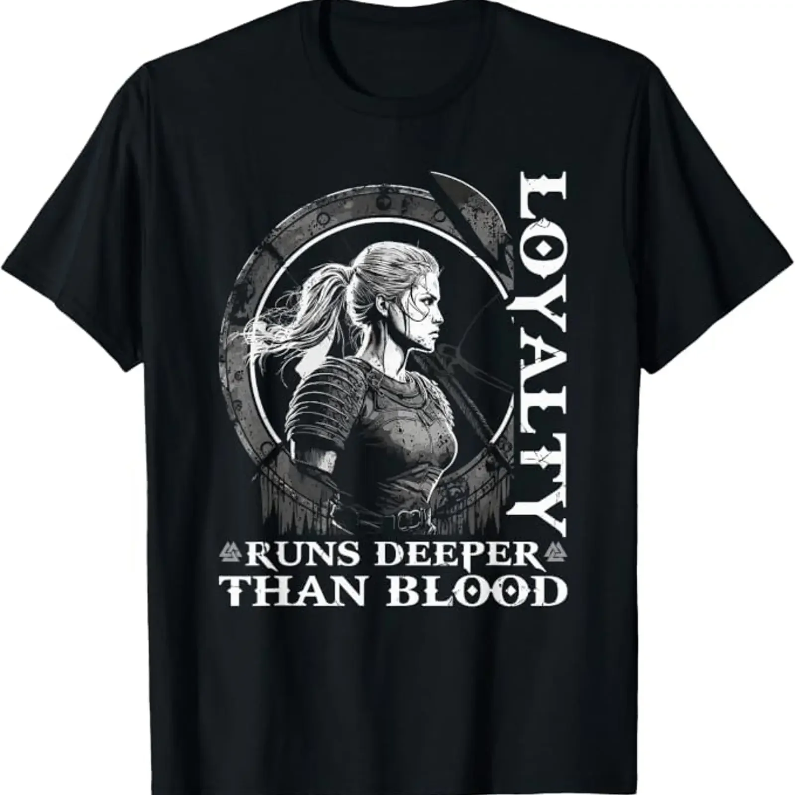 Viking Women's Saying Tortoise Maid T Shirt black vintage Washed Breathable Soft Stylish designer clothes Stretched Casual