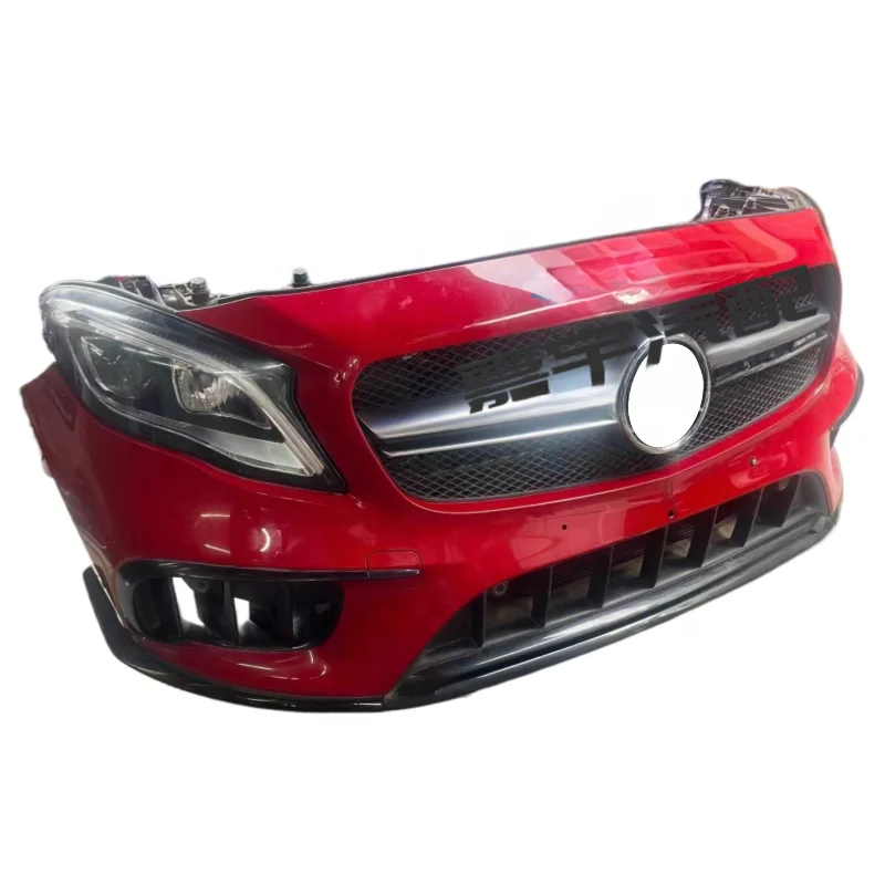 Hot Selling Original Used Front Bumper Assembly for GLA45 W156, Includes Radiator, Auto Body Parts