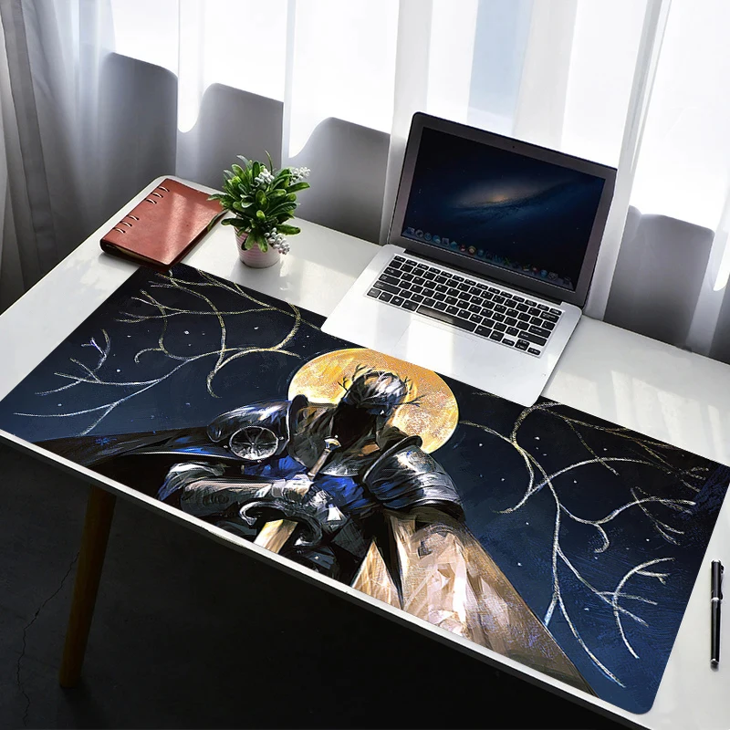 

Mouse Pad PC Non Slip Rubber Cartoon HD Mousepad Laptop Gamer Cabinet Keyboard Pad Office Computer Gaming Desk Knight Mouse Mat
