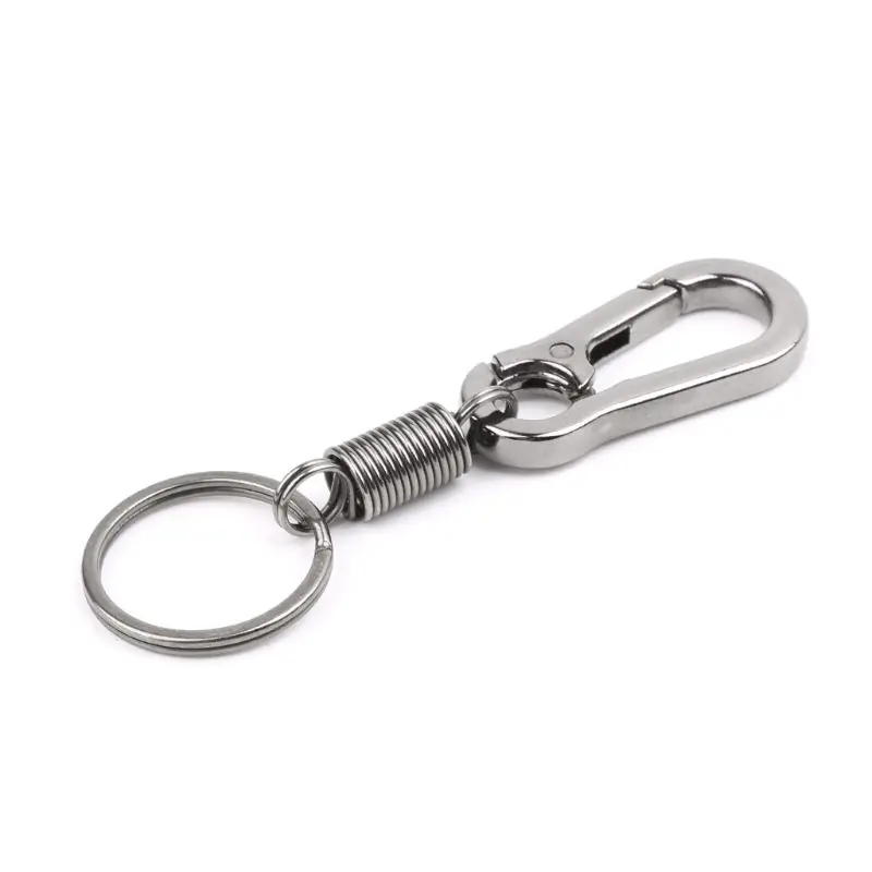 Pants for Key Ring Retractable Gourd Buckle Keyring Anti Lost Carabiner Keychain