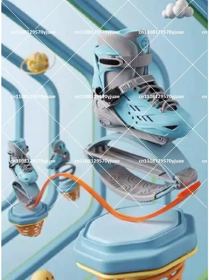 Kids & Adults Jumping Shoes - Stretch Fitness Bouncing Sneakers for Girls & Boys
