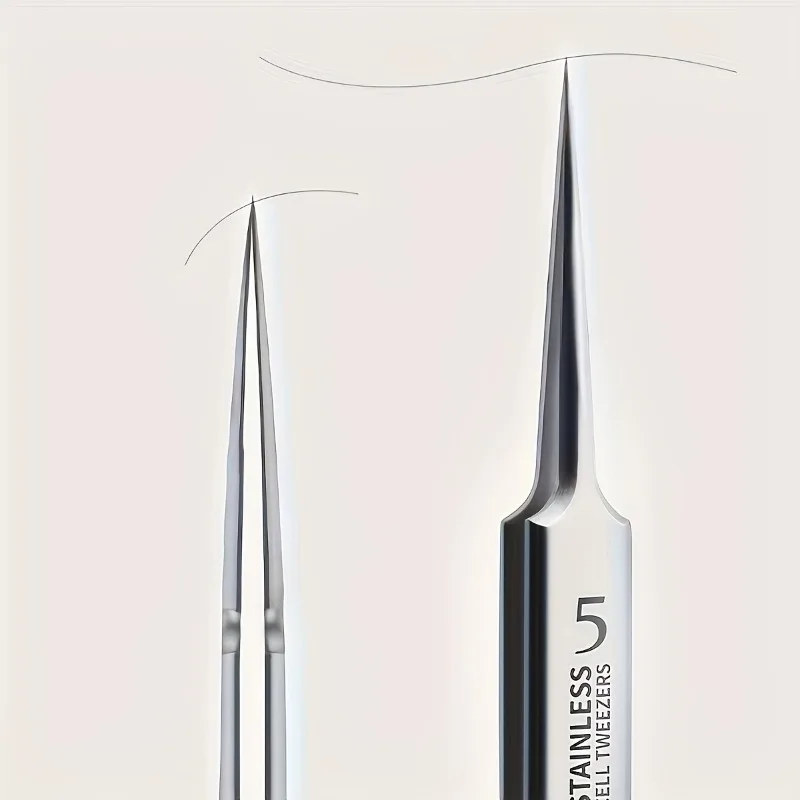 ステンレススチール製無香料 3 個のにきび & 傷除去セット - 顔と鼻用の精密ツール