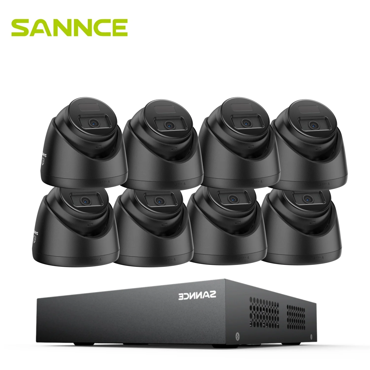 

SANNCE 8CH CCTV DVR System 4/8PCS 2MP Outdoor Waterproof Security Cameras Remote Access 1080P Video Surveillance Camera Kit