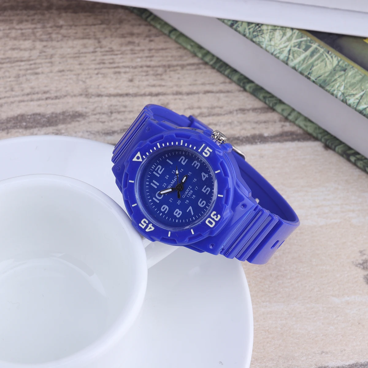 Silicone Quartz Watch Kids Watches Sports Wristwatch Durable Precise Timekeeping Arabic Numerals Display Fashionable Children