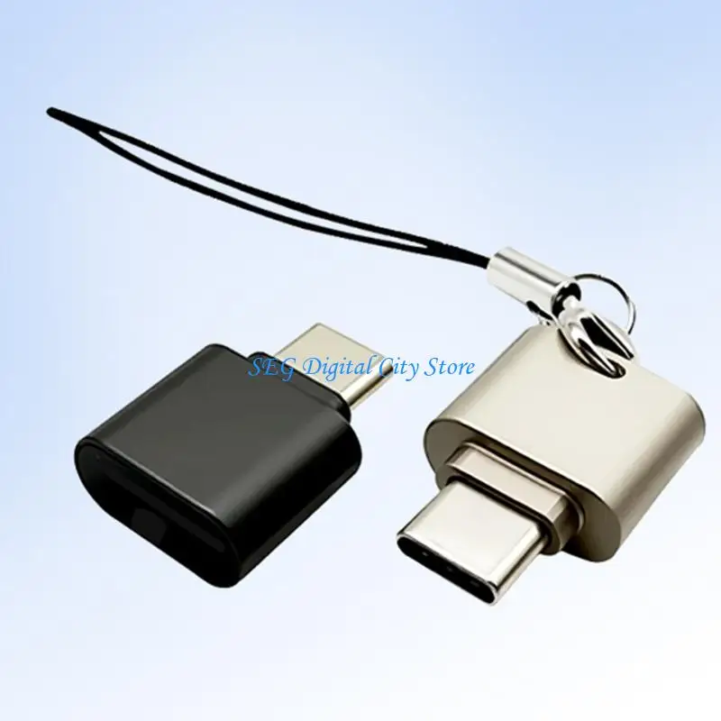 

U75B Type C TF Card Reader Adapter For Microed Cards With Durability Metal Shell