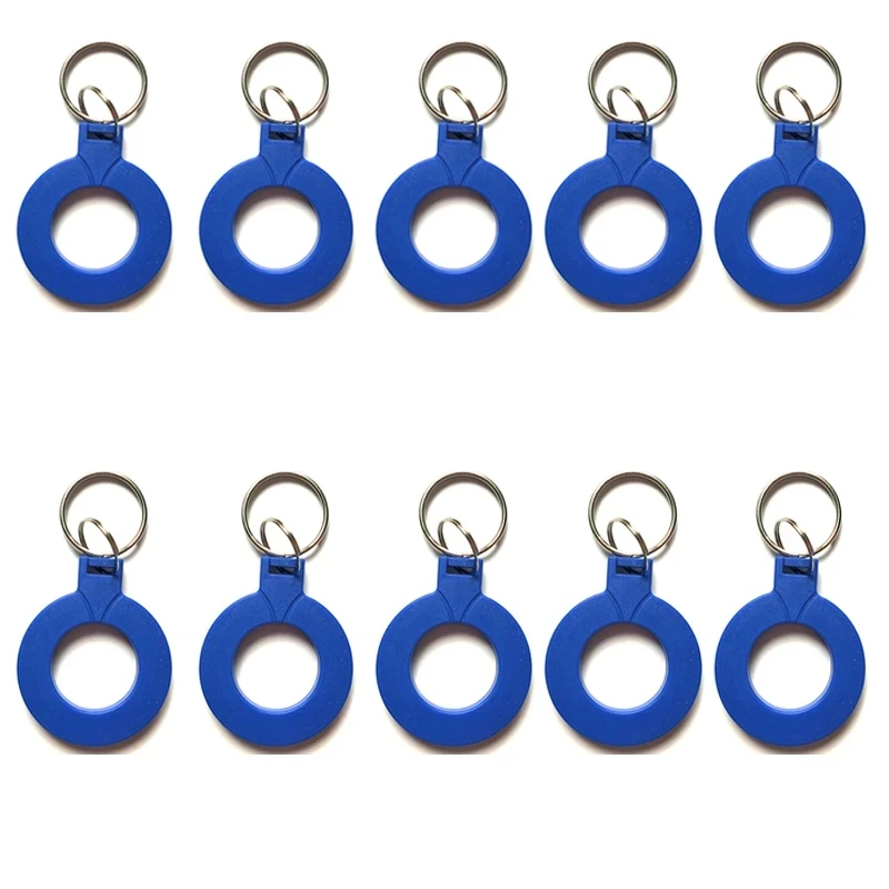 5Pcs/lot EM4305 T5577 125Khz Rewritable RFID Keyfobs Cartoon Token Tag Blank Card Unstandard Mini Key Writable Badge Fob
