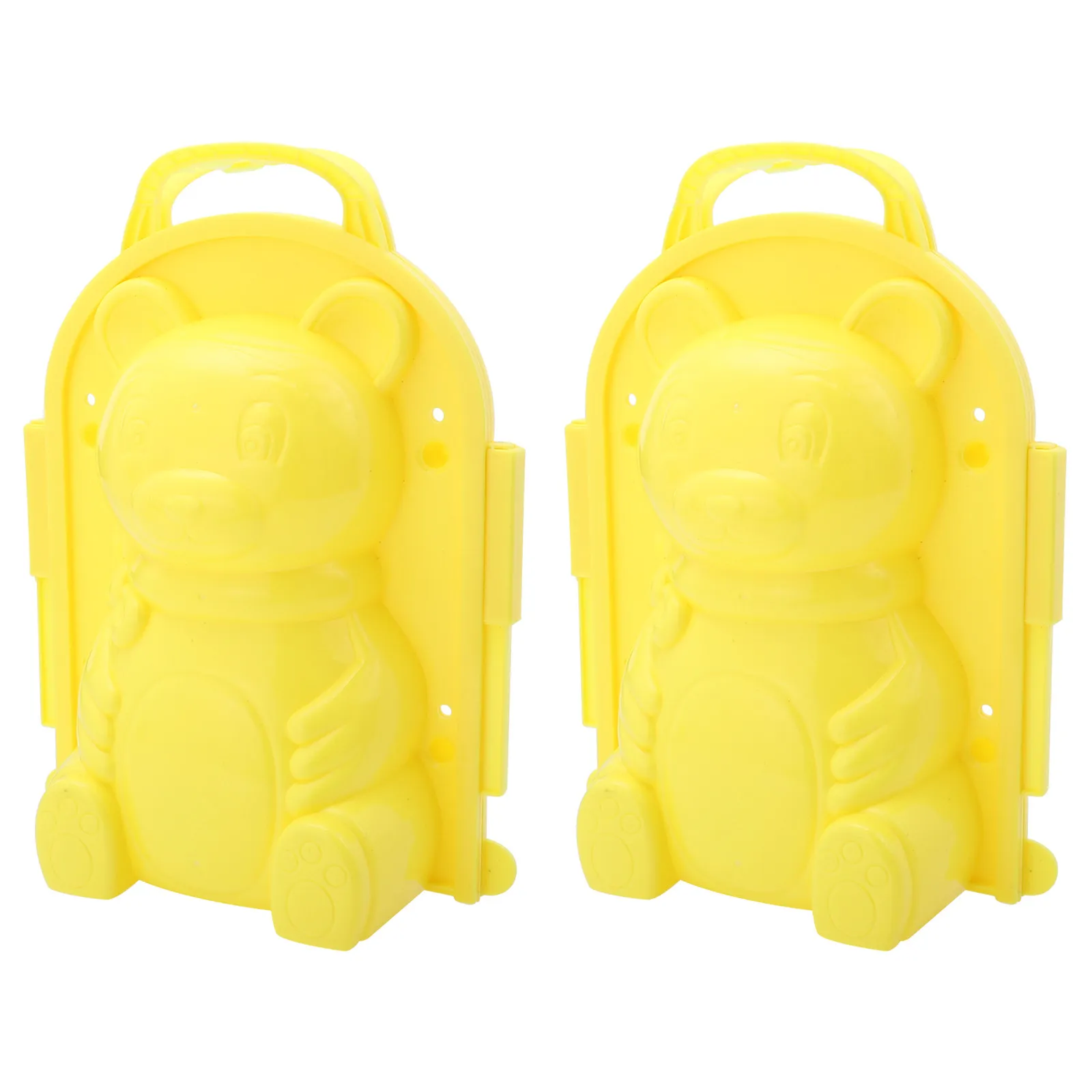 2Pcs Outdoor Clip Maker Mold Creative Clamp Snow Fighting Plaything Winter Game Creative Maker