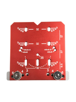 Aluminum Alloy Limiting Frame with 35mm Hole Opener and Punch Tool for Accurate Positioning and Mounting of Cabinet Hinges