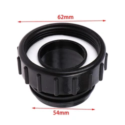 1Pcs IBC Water Tank Adapter For Schutz Valve 62mm Fine Thread To 54mm Coarse Fittings Garden Cap Connector For Ton/IBC Barrels