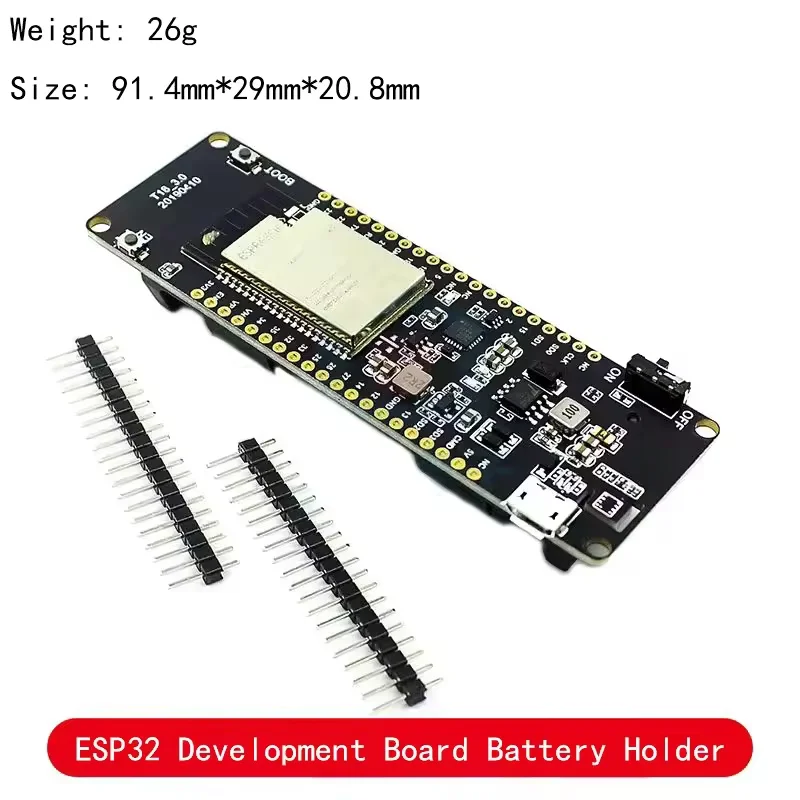 

TTGO T-Energy T18- WiFi and Bluetooth module 18650 battery ESP32 development board
