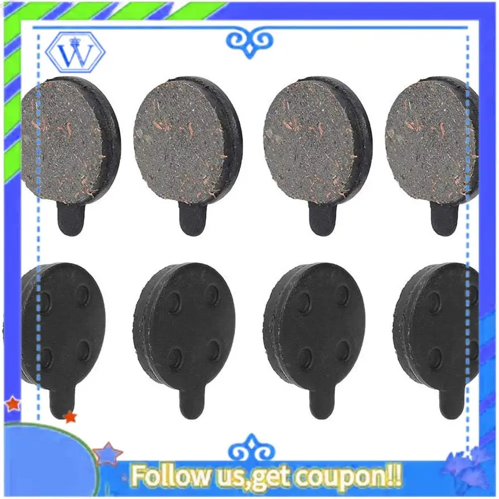 M46K-Brake Pads,4 Pairs Semi Metal Brake Disc Rotor Pad For 10Inch Electric Scooter