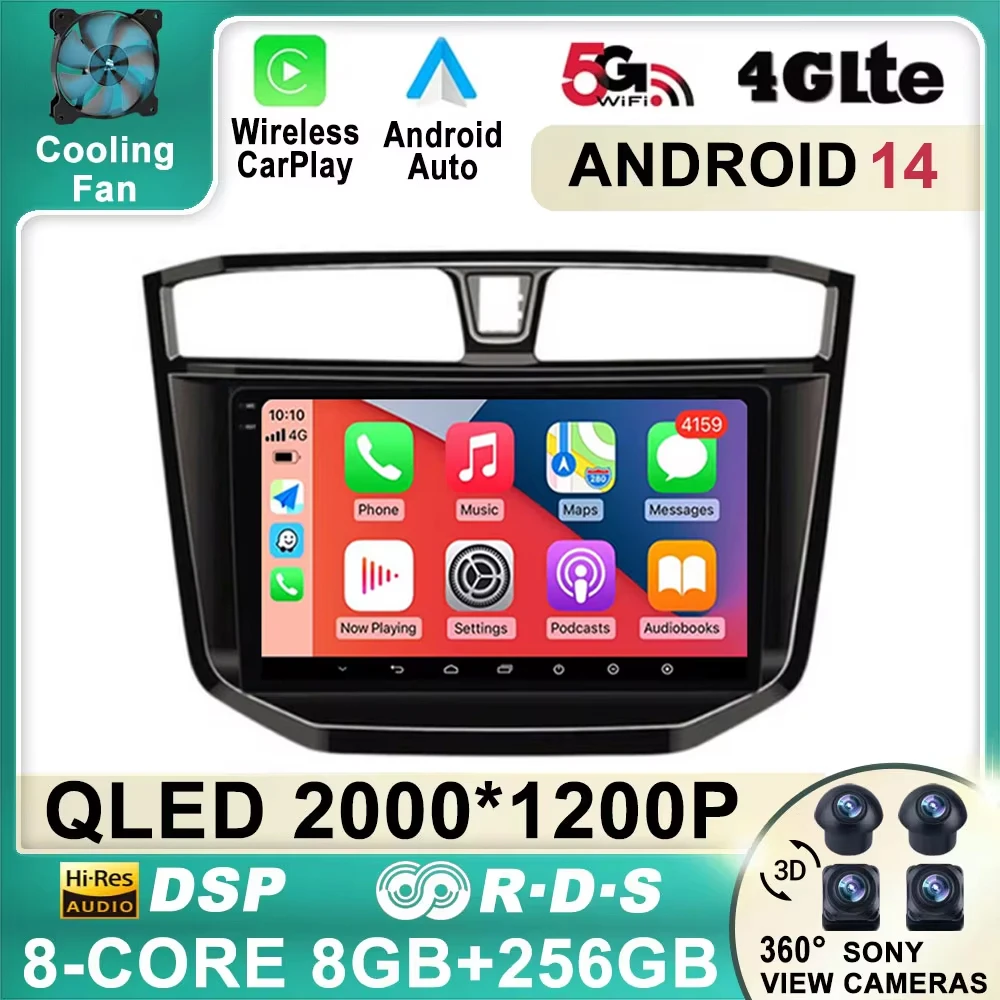 

10 " Android 14 Car Radio For Maxus LDV T70 T60 MG Extender 2019 - 2021 GPS Navigation Multimedia Video Player Wireless Carplay