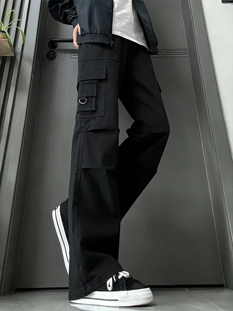 

Мужские рабочие брюки Bla Folded Paratrooper в американском стиле High Street, прямые, CleanFit, джинсы High Street, повседневные, хлопковые