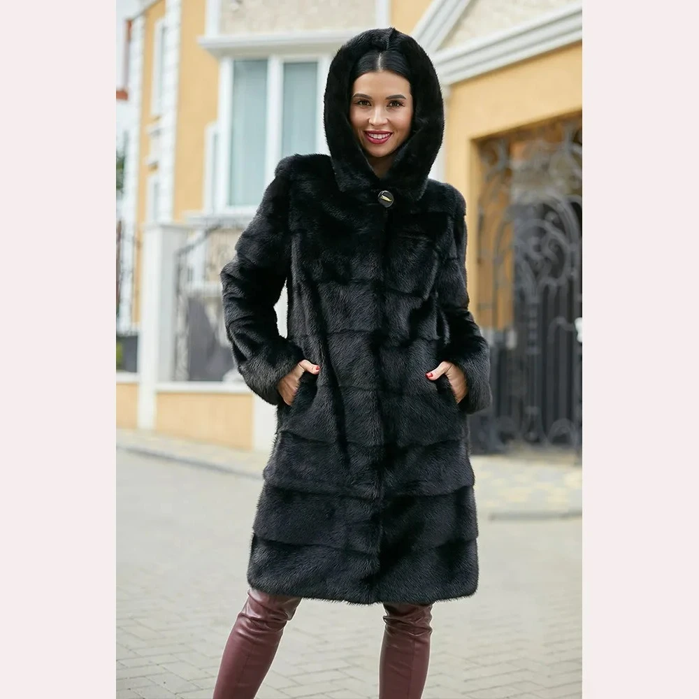

2025 Winter New Coat Imitation Fur Casual Fashion Versatile Coat for Women