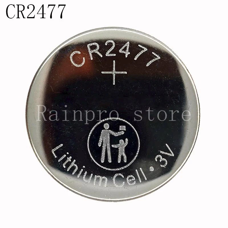 5 шт./лот CR2477 2477 3 В кнопочная литиевая батарея большой емкости подходит для рисоварки