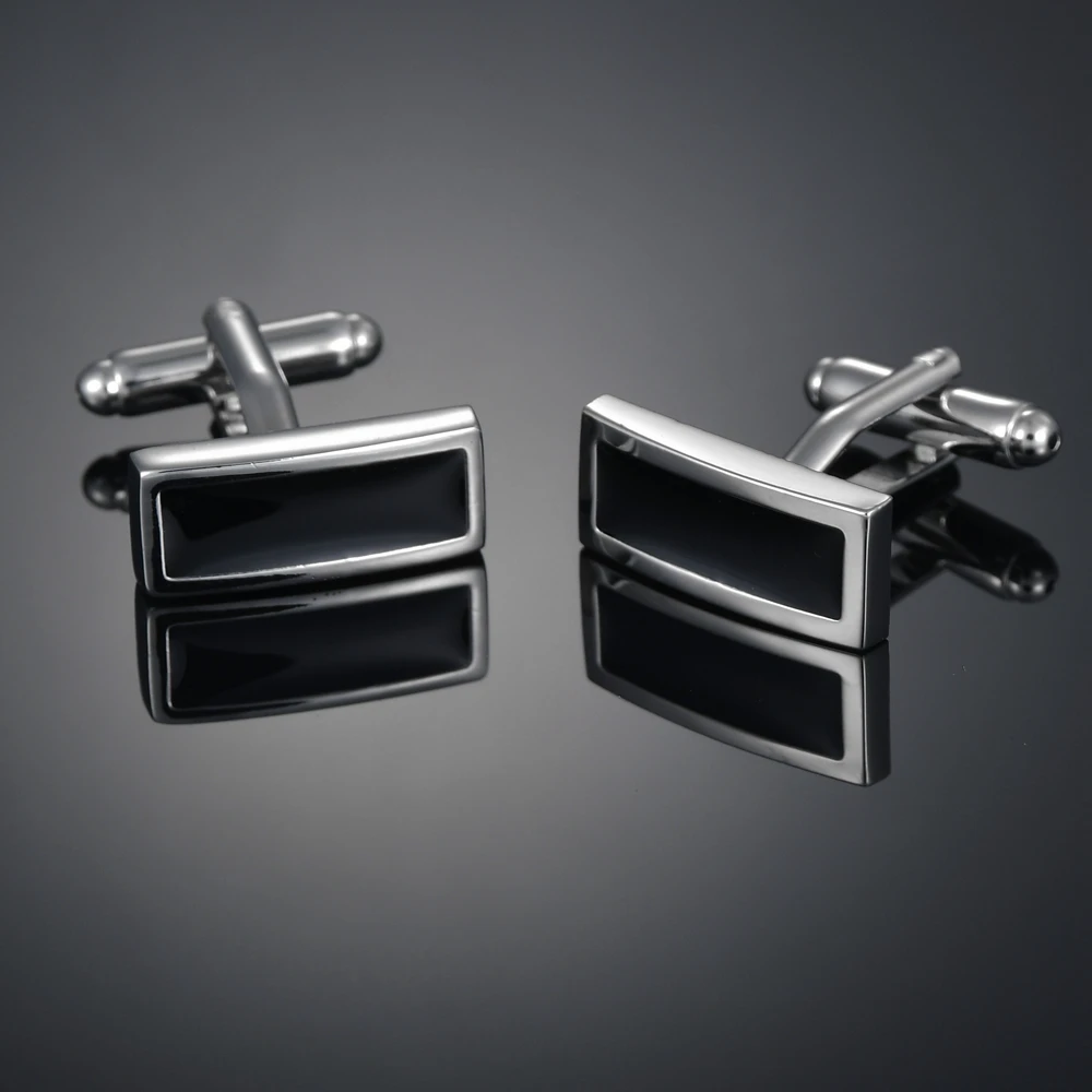 High Quality Fashion Geometric Cufflinks for Mens Business Shirt Suit Broom Wedding Cuff Links Buttons Wholesale Male Jewelry