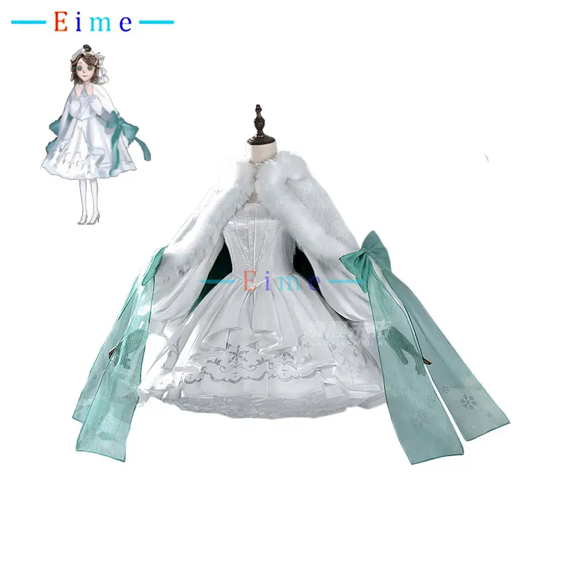 

Game Identity V Gardener Emma Woods Cosplay Costume Ice and Snow Festival‌ Women Fancy Dress Halloween Party Suits Custom Made
