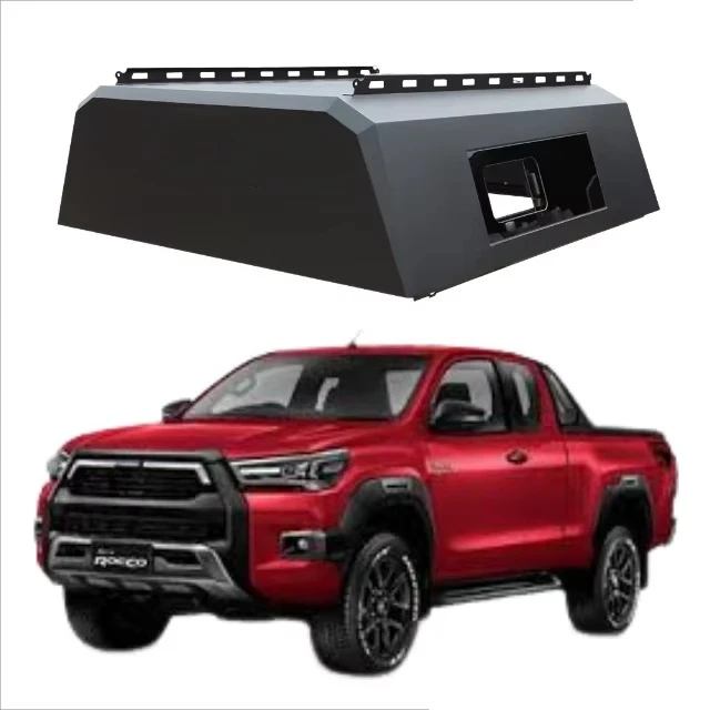 

Customized Truck Canopy for Hilux Rocco-C Lightweight Truck Cap Aluminum Smartcap High-quality Roll up Tonneau Cover