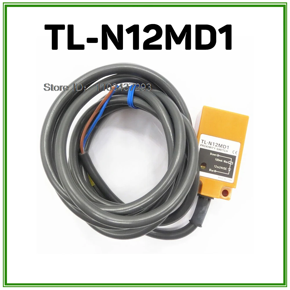 

New TL-N12MD1 Proximity Switch Sensor NPN Normally Open Square Near