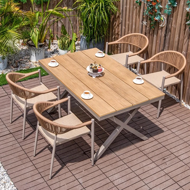 

Modern Luxury Garden Furniture Sets Mobile Coffee Restaurant Outdoor Garden Furniture Sets Designer Muebles Commercial Furniture