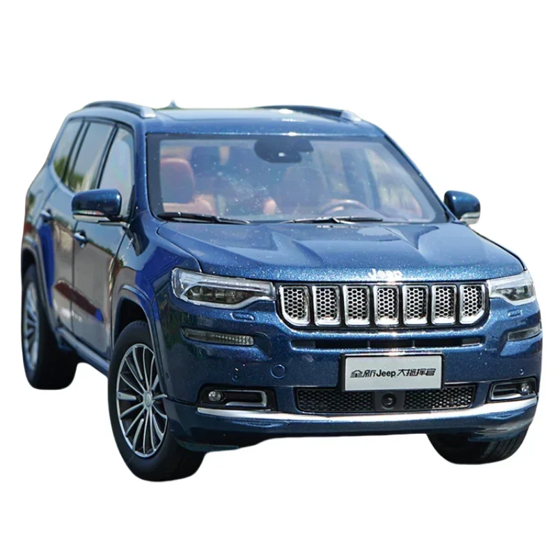 1:18 GAC FICK Jeep Grand Commander Jeep diecast alloy model children's collection of decorative toys, holiday gifts for children