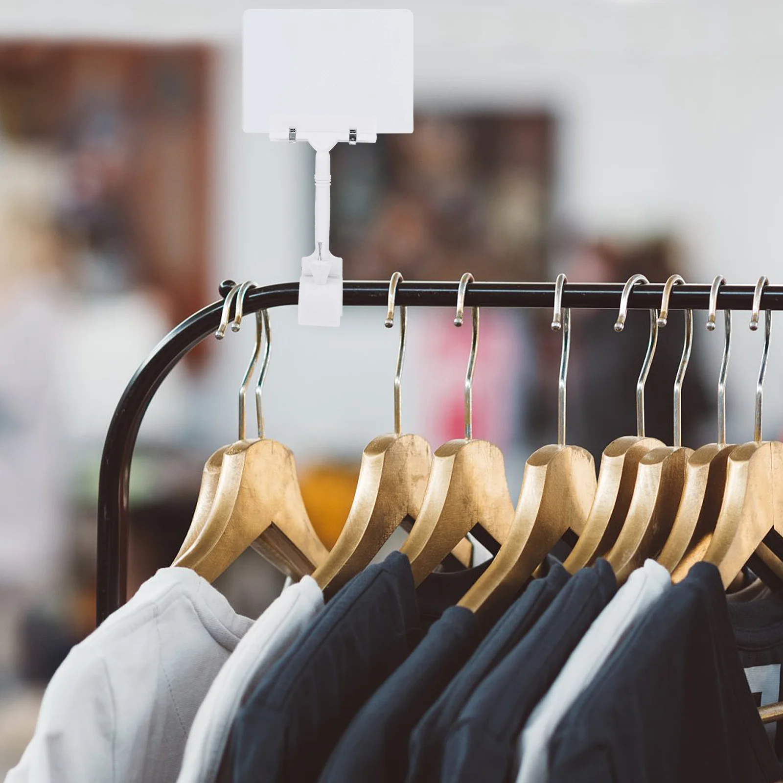 Preisschild, Poster, Markt mit Klemmen, Etiketten, Clips, Obstgeschäft, Tafel, Displayhalter, löschbar