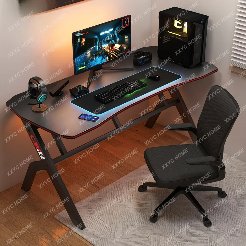 Desktop Computer Desk Gaming Electronic Sports Desk Study and Bedroom Learning Writing Office Table