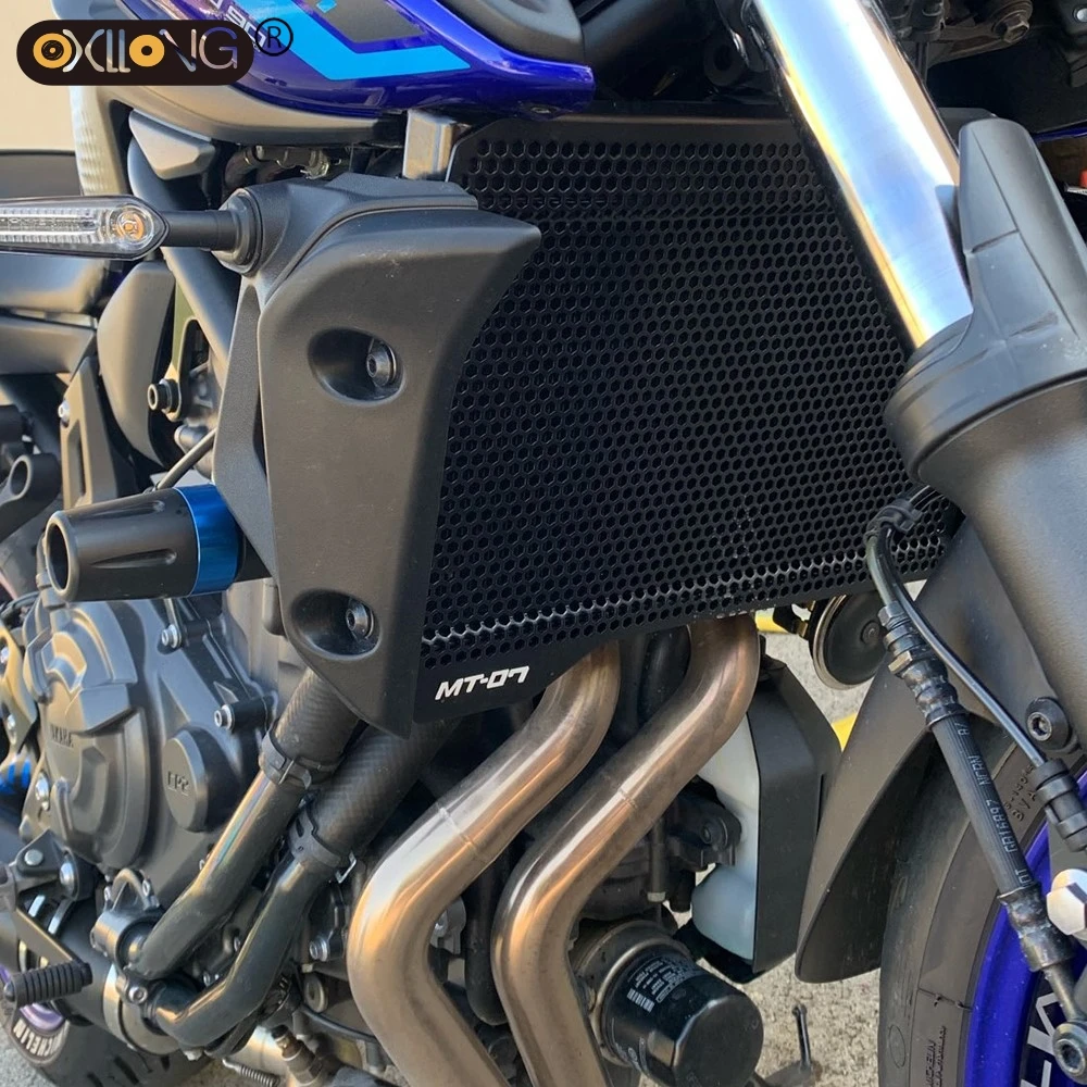 For Yamaha YZF R7 FZ-07/FZ07 YZFR7 MT-07/MT07 Radiator Guard Grille Cover Protector Motorcycle Accessories Protection Grill