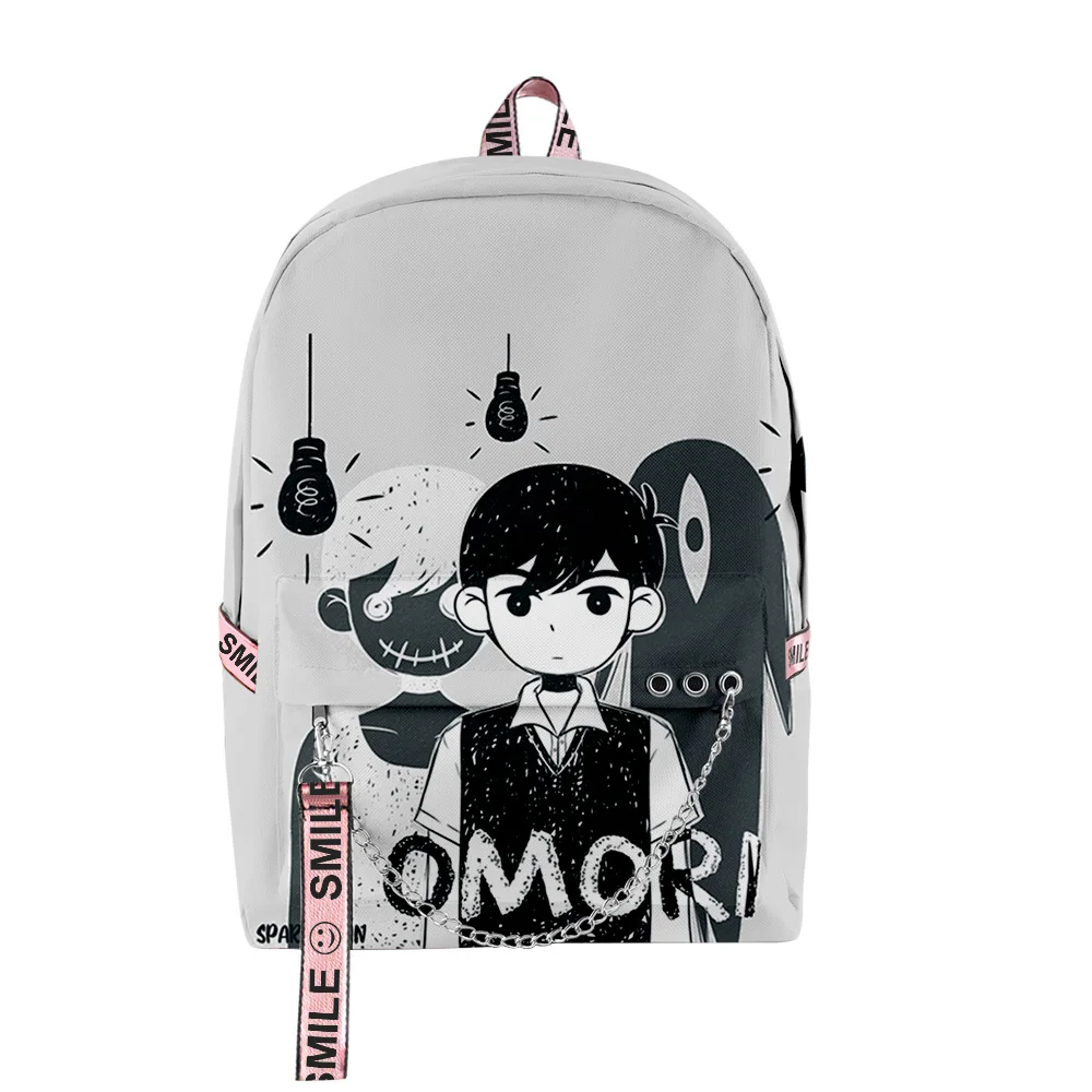 

2023 3D Omori Backpack Men Women Knapsack Fabric Oxford High Capacity Fashion Girls Child School Bag Boy Travel Backpack