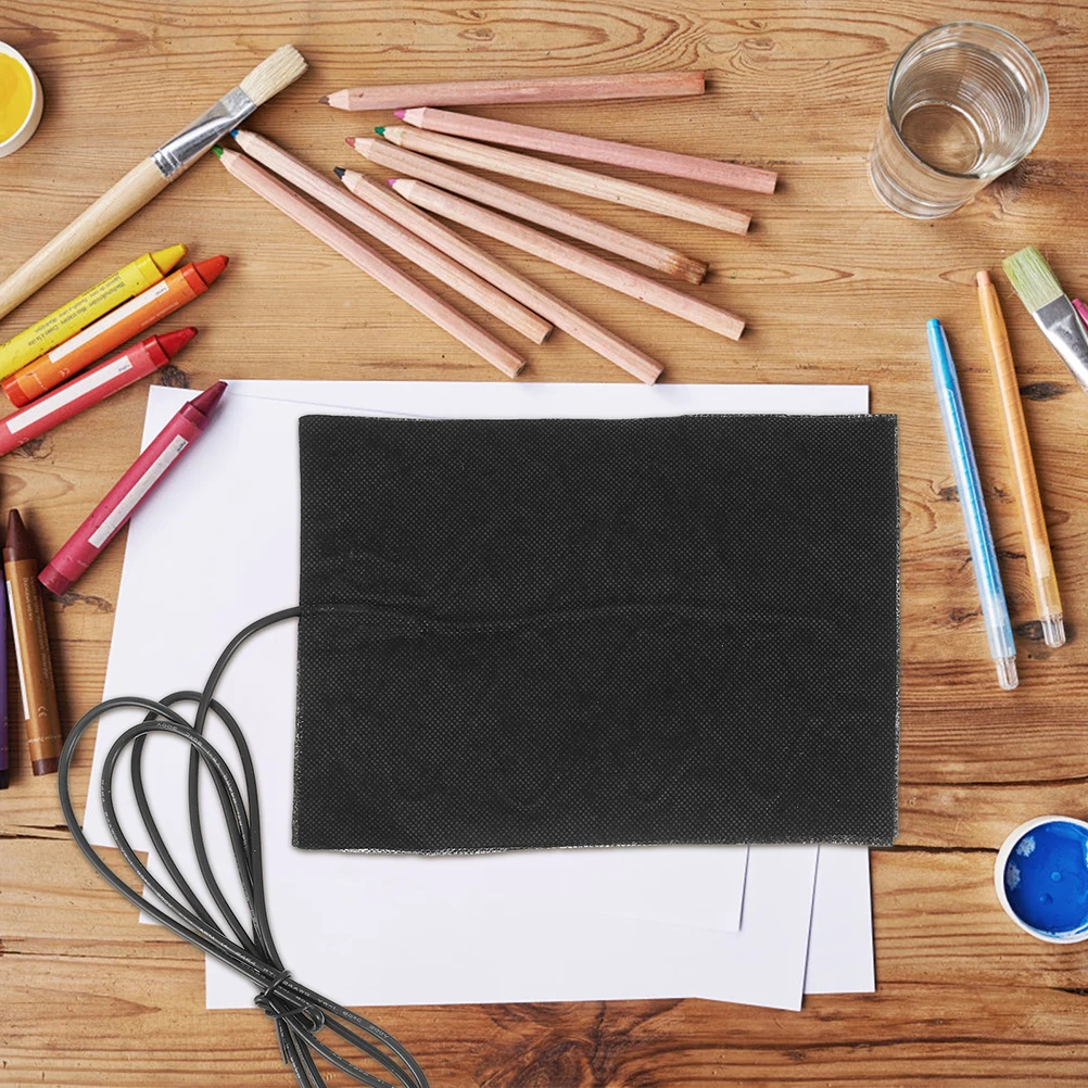 

2 Pcs USB Heating Pad Craft Mat for Resin Epoxy Fast Diy Black Pads Resin Supplies Insulation Pad Epoxy Art Casting Molds Mat
