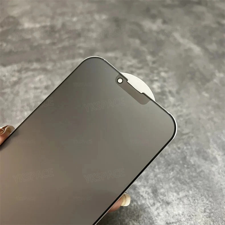 1-2 Stück Matt Anti-Spy Panzerglas für iPhone 11 12 13 Mini 14 15 16 17 Air Pro Max Plus 16E Mattierter Sichtschutz-Bildschirmschutz – Detail 14