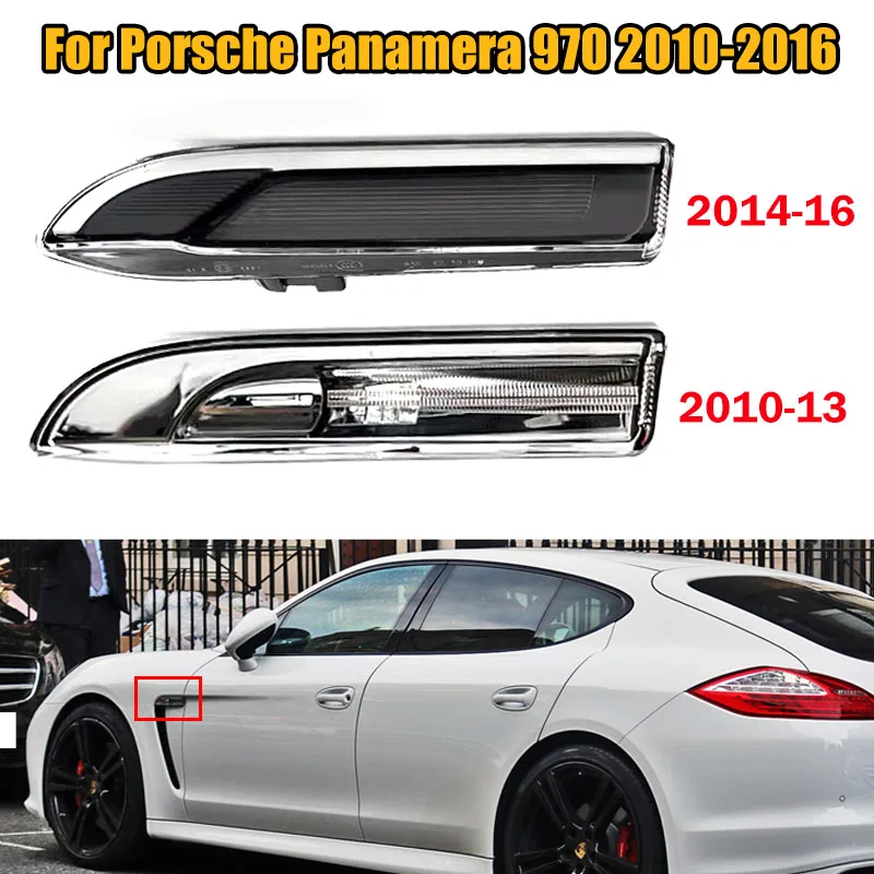 

97063104301 97063104401 Front Fender LED Turn Signal Light Lamp Indicator For Porsche Panamera 970 2010-2016