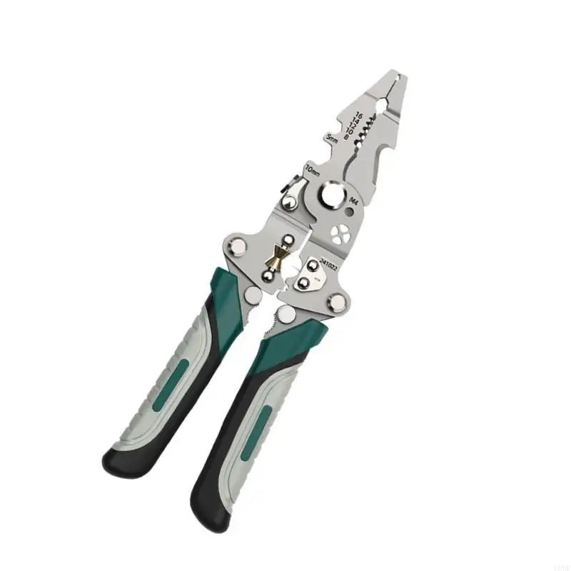 

Foldable Wire Stripper Crimper Tool for Electrical Cable Cutting and Stripping