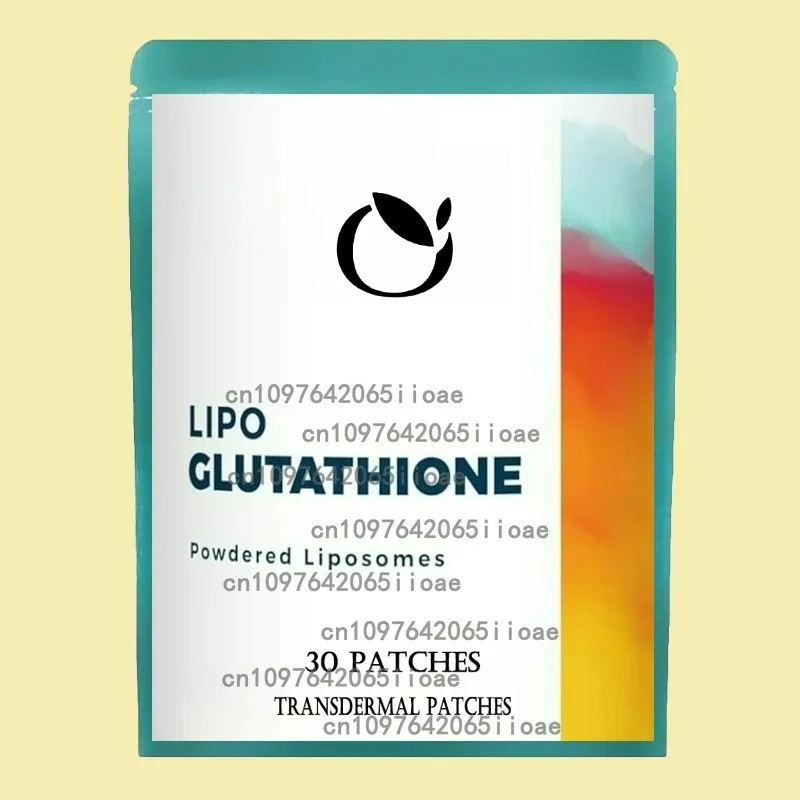Glutathione Transdermal Patches with Milk Thistle, NAC, Collagen, Vitamin C - Cellular Wellness, Radiant Skin 30 Patches
