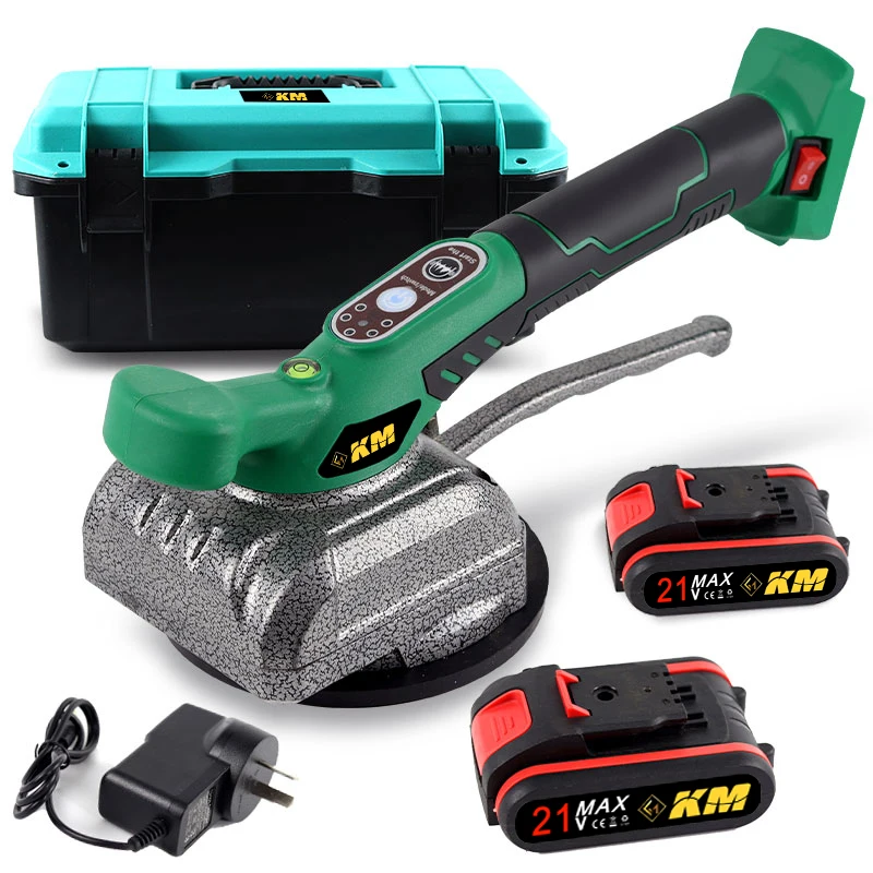 JH-vibrador para pavimentación de azulejos, máquina de ajuste de azulejos, nivelación vibratoria automática para azulejos, batería de 21V