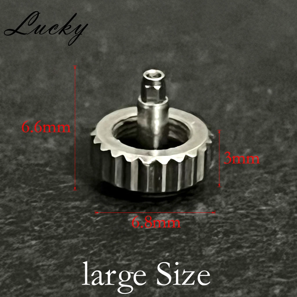 NH35 S Crown High quality Log Case Crown S Crown Fit NH34 NH35 NH36 Watch Waterproof Replacement Assorted Repair Tools