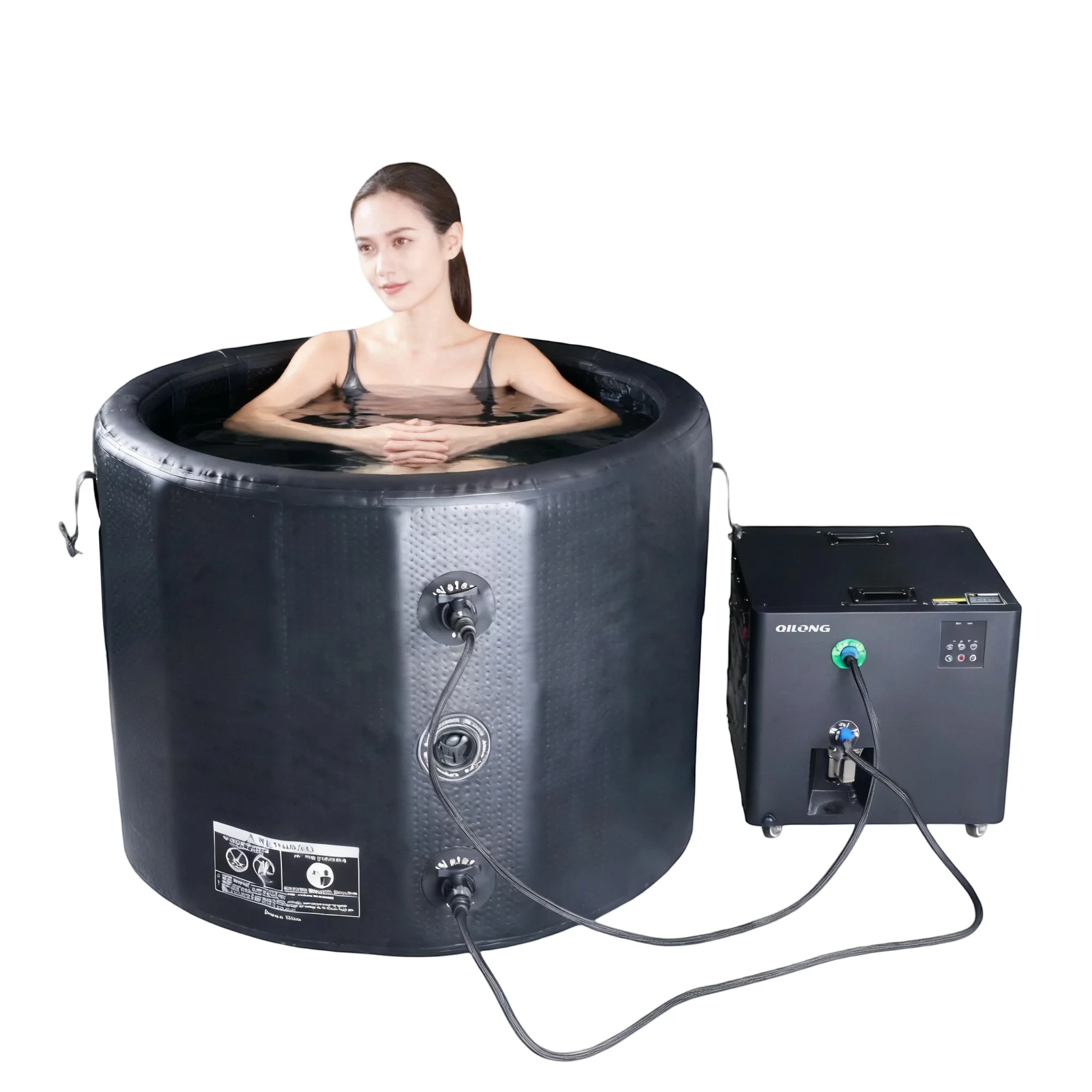 

High Quality Hot Sale Modern PVC Insulated Portable Ice Bath Tub Ice Bath Recovery Pod Freestanding Eco-Friendly Inflatable