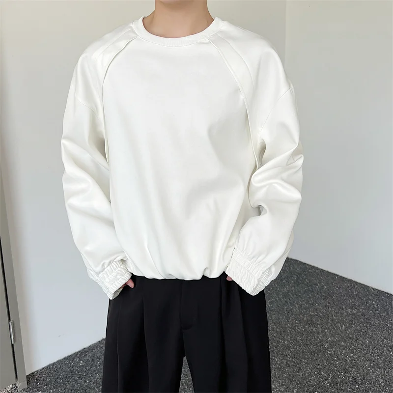 

Loose Men's Hoodie Hair St Trendy Elastic Hem Casual Comfortable Sweatirt Youth ular Spring Autumn Winter