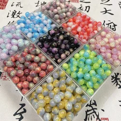 CH34 10mm Round Lovely Beads Beautiful Girl Handmade Diy Beaded Korean Fashion Bracelet Hair Ring Accessories Beads Material